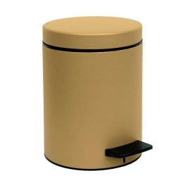Κάδος Απορριμμάτων 5lt 05-096-173 Ø20xH28cm Matte Amber Pam&Co Ανοξείδωτο Ατσάλι