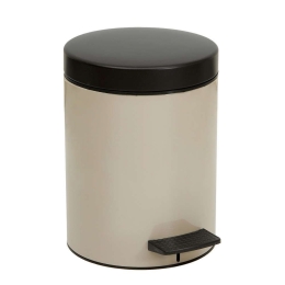 Κάδος Απορριμμάτων 5lt 05-097-103 Beige Mat Pam Co Ανοξείδωτο Ατσάλι