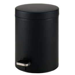 Κάδος Απορριμμάτων 8Lt 08-500-403 23x32cm Classic Black Mat Pam&Co Ανοξείδωτο Ατσάλι
