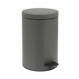 Κάδος Απορριμμάτων 12lt 12-090-113 Anthracite Matte Pam&Co Ανοξείδωτο Ατσάλι