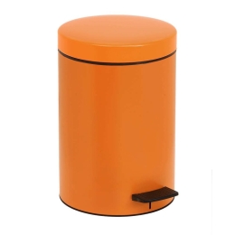 Κάδος Απορριμμάτων 12lt 12-090-803 Matte Orange Pam&Co Ανοξείδωτο Ατσάλι