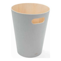 Κάδος Απορριμμάτων Ξύλινος Woodrow Can 2G 082780-918 Grey Umbra Ξύλο