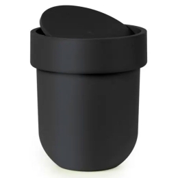 Κάδος Απορριμμάτων Touch 023269-040 Black Umbra Πολυπροπυλένιο