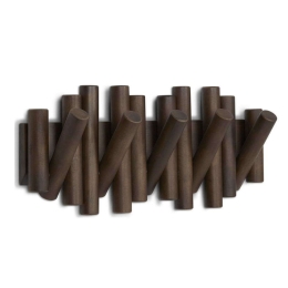 Κρεμάστρα Picket Rail 1011471-746 Walnut Ξύλο