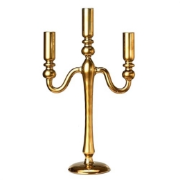 Κηροπήγιο Oily Triple 140-225-069 Gold Pols Potten Γυαλί