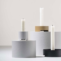Κηροπήγιο 12373 Δ6cm Warm Grey Zone Denmark Μέταλλο