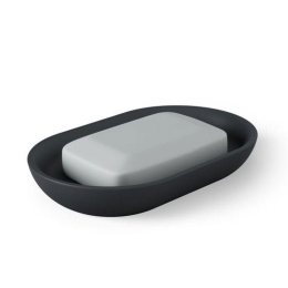 Σαπουνοθήκη Junip Oval 1013454-040 Black Umbra Πολυρεσίνη