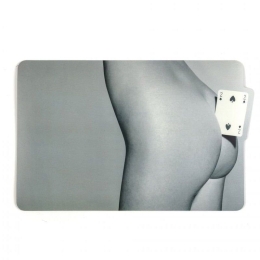 Σουπλά Two Of Spades 47x30 Grey Seletti Πολυπροπυλένιο