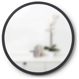 Καθρέπτης Τοίχου Hubba 1013756-040 18 Black Umbra Πλαστικό, Γυαλί