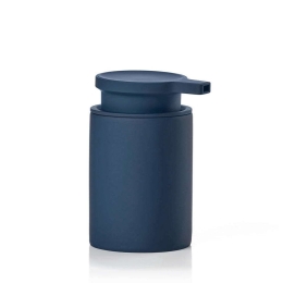 Δοχείο Κρεμοσάπουνου Karma 10037 7,6x13cm Dark Blue Zone Denmark Κεραμικό