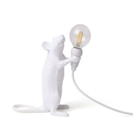 Επιτραπέζιο Φωτιστικό Mouse 15220 6x13,3x14,5cm White Seletti