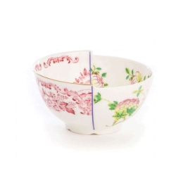 Μπωλ Πορσελάνινο Olinda 09755 10,5x5,7cm Multi Seletti Πορσελάνη