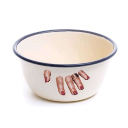 Μπωλ Σερβιρίσματος Edge Finger 16991 17x8cm Enamel  Multi Seletti Εμαγιέ