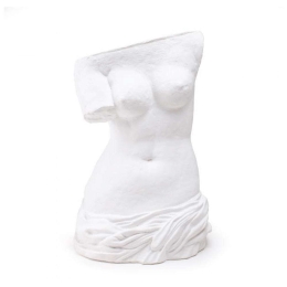 Ομπρελοθήκη Milo 13325 31x29x50cm White Seletti Υαλοβάμβακας