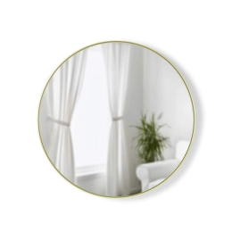 Καθρέπτης Hubba 1018526-104 61x3cm Brass Umbra Μέταλλο,Γυαλί