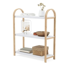 Ραφιέρα 3 Επιπέδων Bellwood 1016838-668 71,1x26x90,1cm White-Natural Umbra