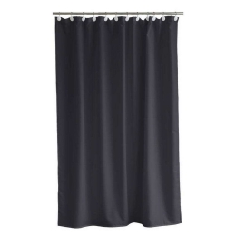 Κουρτίνα Μπάνιου Comfort 727204 180x200cm Black Sodahl 180Πx200Υ Πολυέστερ