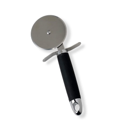 Κόπτης Πίτσας Soft Touch 100795 Black-Silver Funktion Ατσάλι