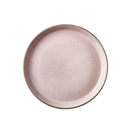 Πιάτο 821407 Φ21cm Pink Bitz Κεραμικό