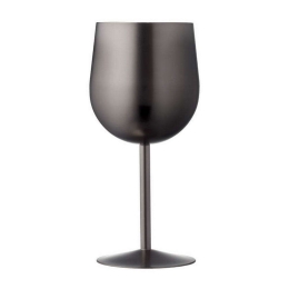 Ποτήρι Κρασιού Steel (Σετ 2Τμχ) 12637 360ml Anthracite Lyngby Glass Ατσάλι