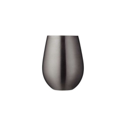 Ποτήρι Νερού Steel (Σετ 2Τμχ) 12635 550ml Anthracite Lyngby Glass Ατσάλι