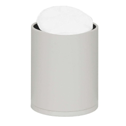 Θήκη Για Βαμβάκι Βαρέως Τύπου 93-033 8x10cm Matte White Pam&Co Ανοξείδωτο Ατσάλι