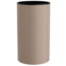 Ποτηροθήκη 89-103 Φ6x12cm Matt Beige Pam&Co Ορείχαλκος