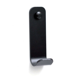 Άγκιστρο Μπάνιου Μονό 15-403 5x5x13cm Matte Black Pam&Co Ανοξείδωτο Ατσάλι