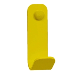 Άγκιστρο Μπάνιου Μονό 15-603 5x5x13cm Matte Yellow Pam&Co Ανοξείδωτο Ατσάλι