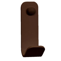 Άγκιστρο Μπάνιου Μονό 15-943 5x5x13cm Matte Wenge Pam&Co Ανοξείδωτο Ατσάλι