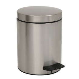 Κάδος Απορριμμάτων 5lt 05-096-025 Satine Nickel Pam&Co Ανοξείδωτο Ατσάλι