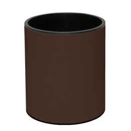 Κάδος Απορριμμάτων 5Lt 2024-943 Φ20x24cm Wenge Pam & Co Ανοξείδωτο Ατσάλι