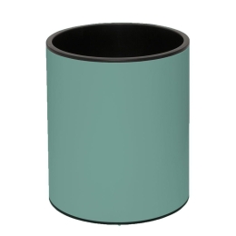 Κάδος Απορριμμάτων 5Lt 2024-913 Φ20x24cm Turquoise Pam & Co Ανοξείδωτο Ατσάλι