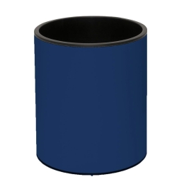 Κάδος Απορριμμάτων 5Lt 2024-203 Φ20x24cm Navy Blue Pam & Co Ανοξείδωτο Ατσάλι