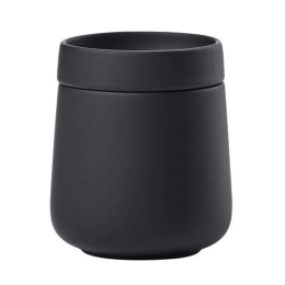 Δοχείο Αποθήκευσης Για Μπατονέτες Nova One 28160 8,4x10cm Black Zone Denmark Κεραμικό