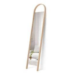 Καθρέπτης Δαπέδου Bellwood 1019920-390 45x5x195,9cm Natural Umbra Ξύλο,Γυαλί