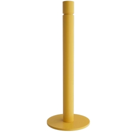Βάση Χαρτιού Κουζίνας 1230-603 Φ12,5x33cm Yellow Ανοξείδωτο Ατσάλι