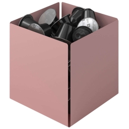 Βάση Για Κάψουλες 116-303 13x13x13cm Matt Pink Pam&Co Ανοξείδωτο Ατσάλι