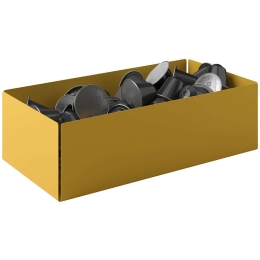 Βάση Για Κάψουλες 117-603 25x13x7,5cm Matt Yellow Pam&Co Ανοξείδωτο Ατσάλι