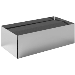 Θήκη Για Χειροπετσέτες Ζικ - Ζακ 121-001 25x13x7,5cm Silver Pam&Co Ανοξείδωτο Ατσάλι