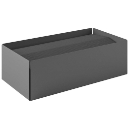 Θήκη Για Χειροπετσέτες Ζικ - Ζακ 121-163 25x13x7,5cm Matt Concrete Grey Pam&Co Ανοξείδωτο Ατσάλι