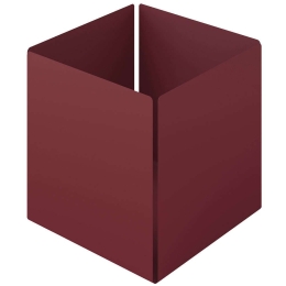 Θήκη Οργάνωσης Κύβος 118-153 13x13x13cm Matt Bordo Pam&Co Ανοξείδωτο Ατσάλι