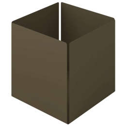 Θήκη Οργάνωσης Κύβος 118-963 13x13x13cm Matt Light Bronze Pam&Co Ανοξείδωτο Ατσάλι
