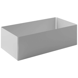 Θήκη Οργάνωσης 119-033 25x13x7,5cm Matt White Pam&Co Ανοξείδωτο Ατσάλι