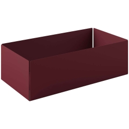 Θήκη Οργάνωσης 119-153 25x13x7,5cm Matt Bordo Pam&Co Ανοξείδωτο Ατσάλι