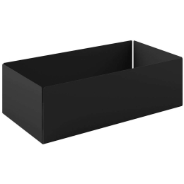 Θήκη Οργάνωσης 119-403 25x13x7,5cm Matt Black Pam&Co Ανοξείδωτο Ατσάλι
