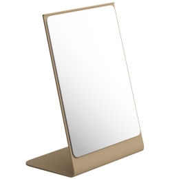 Καθρέπτης Επιτραπέζιος 1520-103 15x10x22cm Matt Beige Pam&Co Ανοξείδωτο Ατσάλι