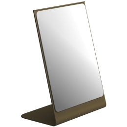 Καθρέπτης Επιτραπέζιος 1520-963 15x10x22cm Matt Light Bronze Pam&Co Ανοξείδωτο Ατσάλι