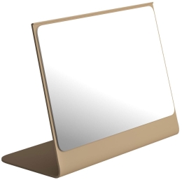 Καθρέπτης Επιτραπέζιος 2015-103 20x10x18cm Matt Beige Pam&Co Ανοξείδωτο Ατσάλι