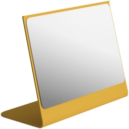 Καθρέπτης Επιτραπέζιος 2015-603 20x10x18cm Matt Yellow Pam&Co Ανοξείδωτο Ατσάλι